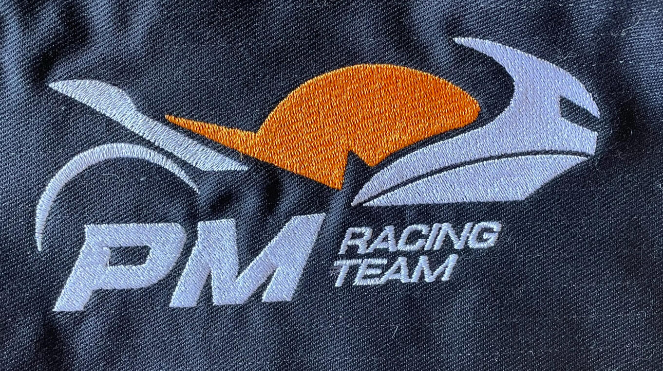 Haft Komputerowy PM Racing Team dla motocyklistów