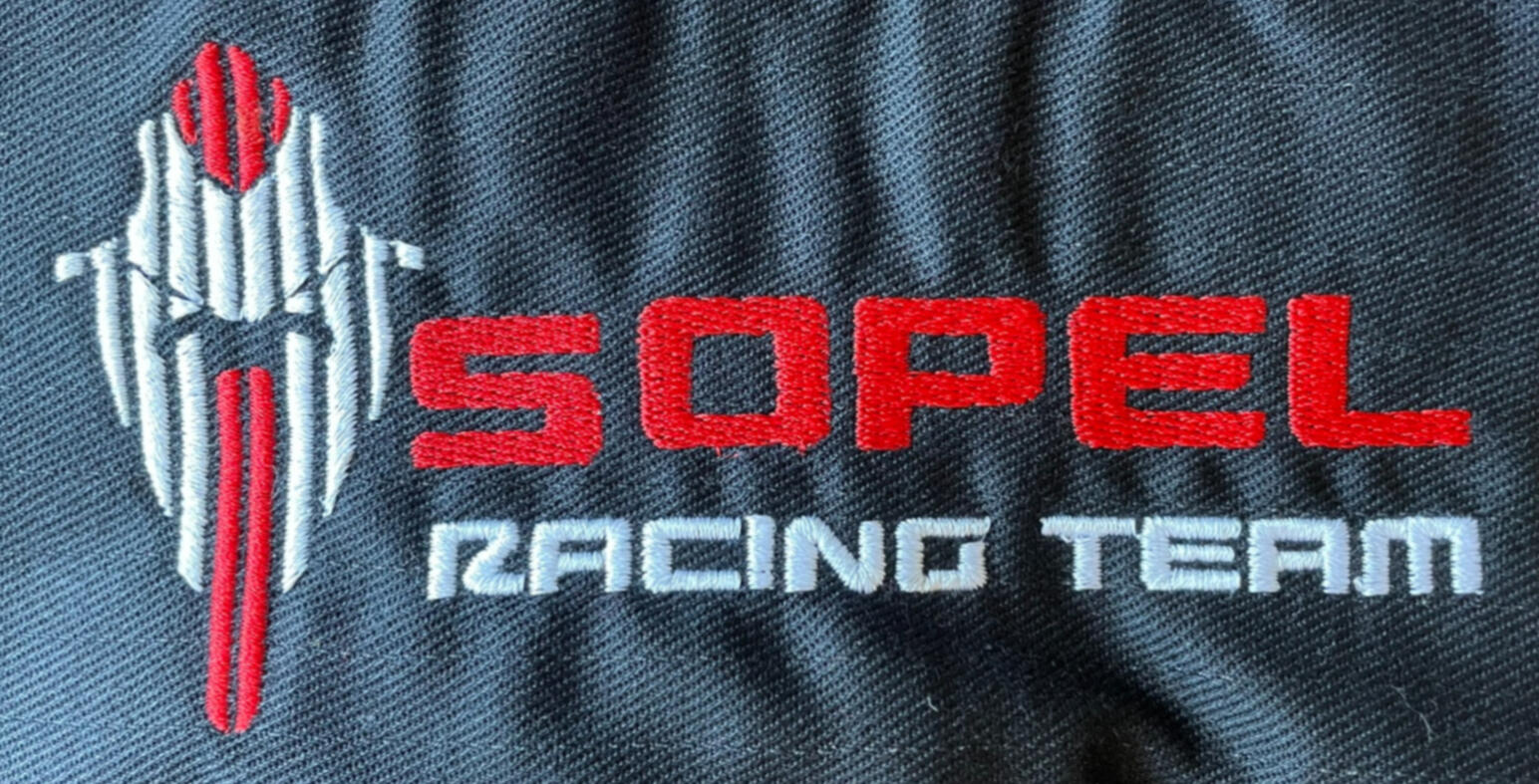 Haft Sopel Racing Team na ścigacze